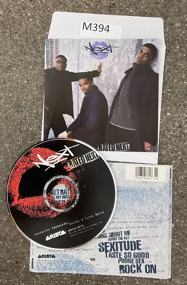 Next: Rated Next     (CD, 1997)   18 Tracks  NO CASE #M394 - Image 1 of 1