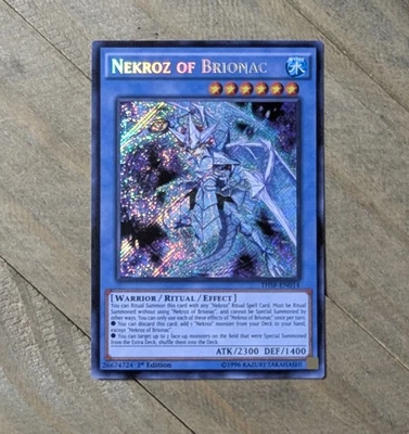Yugioh 2015 Nekroz of Brionac THSF-EN014 Secret Rare 1st Ed NM - Image 1 of 2