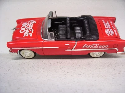 1994 1/25 "55" CHEVY CONVERTIBLE COCA COLA 600 LIBERTY CLASSICS BANK NO BOX - Image 1 of 4