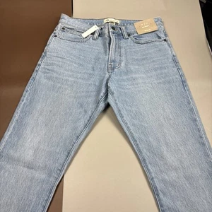 Pantalones de mezclilla Madewell 30x32 para mujer ajustados auténticos flexibles en lavado Becklow nuevos con etiquetas - Imagen 1 de 7