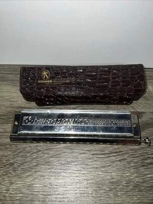 Hohner Chromonica Chromatic 280C Harmonica with Case - Image 1 of 4
