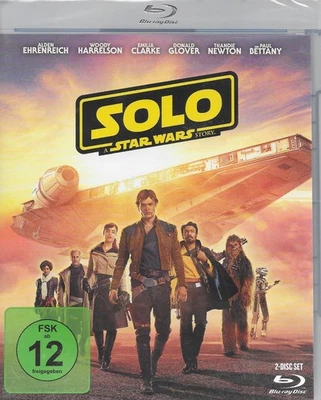 NEU Blu-ray :  SOLO - A Star Wars Story  / 2 Disc - Bild 1 von 2