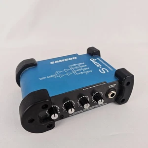 Samson S Amp 4-Way Headphone Amplifier - Unit Only - Picture 1 of 6