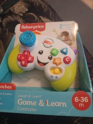 Fisher Price Laugh & Learn ~ Controlador Game & Learn ~ Nuevo/En Caja 6 - 36 Meses Foto 1 de 4