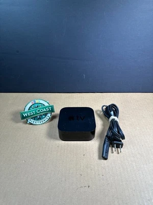 Apple TV 4K Media Streamer A1842 32GB Black MQD22LL/A READ! - Image 1 of 4