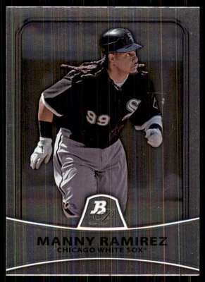 2010 Bowman Platinum #43 Manny Ramirez Chicago White Sox - Image 1 of 2