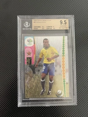 2006 Panini FIFA World Cup Германия Роналдиньо #60 Gem Mt 9,5 - Изображение 1 из 2