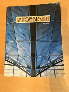 Bob Jones BJU ALGEBRA 1 Student textbook homeschooling 3rded. curriculum Math - Imagen 1 de 12
