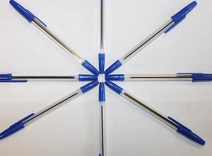 LOTE DE 200 BOLÍGRAFOS AZULES LIQUIDACIÓN A GRANEL TRABAJO - Imagen 1 de 1