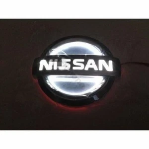 for Nissan 5D LED Emblem White colour Car Exterior Parts From Japan - Picture 1 of 8