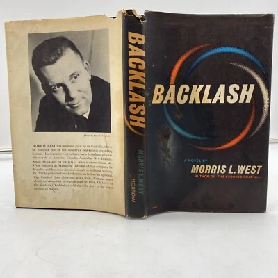Backlash by Morris L. West 1958 (hardcover, dust jacket, Book Club Edition) - Image 1 of 4