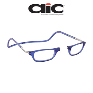 Reading Glasses Clic Classic XL Blue Hoya Lens 100% Authentic Clic Products - Picture 1 of 21