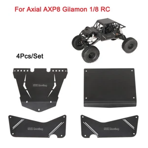 RC Aluminum Car Body Panel Kit Car Shell Guard Plate For Axial AXP8 Gilamon 1/8 - Picture 1 of 6