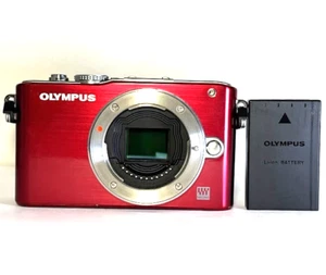 OLYMPUS PEN Lite E-PL3 Mirrorless Camera Body Excellent - Picture 1 of 9