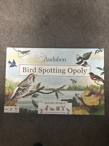 Audubon Bird Spotting Opoly Board Game Collector's Edition Set New - Picture 1 of 3