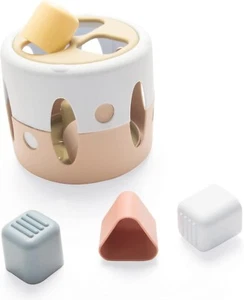 DANTOY SHAPE SORTER IN GIFT BOX TINY TODDLER BIO SHAPE SORTER 10 months 6045 NEW - Picture 1 of 7