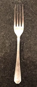 Vintage “INSIGNIA PLATE” E.P.N.S. A1 W.A. Dinner Fork Made in England Monogram A - Picture 1 of 6