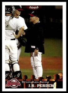 2008 Grandstand Birmingham Barons J.R. Perdew Birmingham Barons #NNO