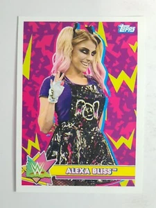 2021 Topps WWE Heritage STICKER CARD #S-2 ALEXA BLISS - Picture 1 of 2