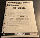 2004 Suzuki Gsx R600k4 Assembly And Preparation Manual P N 99505 01174 03E 713