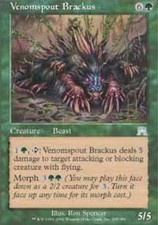 4x Venomspout Brackus MTG Onslaught NM Magic Regular
