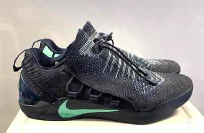 Size 8.5 - Nike Kobe A.D. NXT Mambacurial 882049-400 Triple Blue Teal OG Low - Image 1 of 4