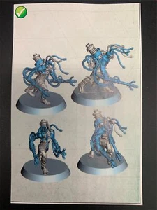 Warhammer 40k Warhammer Quest Blackstone Festung 4 x Negavolt Kultist Abtrünniger - Bild 1 von 2