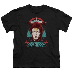 DAVID BOWIE ZIGGY Kids Boys Girls Licensed Graphic Tee Shirt SM-XL Sizes 6-20 - Picture 1 of 2