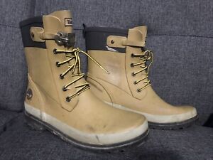 Timberland  Wellfleet 6" Boots  3665R  Rubber Rain  Women’s Size 9