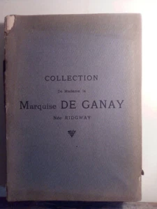 Mise de Ganay-Ridgway coll° Boucher La Tour Ingres Watteau Oudry Robert 1922 - Imagen 1 de 2