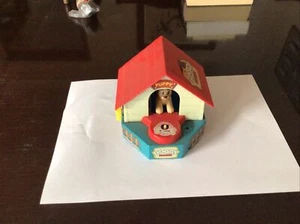 Vintage Retro Wind Up Doggy House Money Box Everlast Toys - Picture 1 of 4
