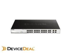 D-Link DGS-1210-28MP 28-Port Gigabit Smart Managed PoE+ Switch with 4 SFP Ports - Picture 1 of 5