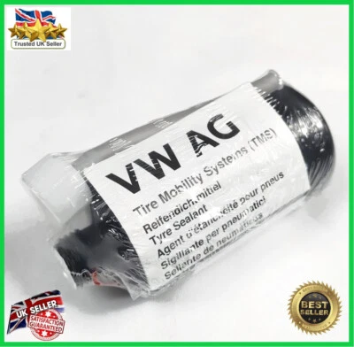 SEALANT GLUE BOTTLE GENUINE VW AUDI SEAT SKODA FOR TYRE REPAIR GLUE 04.2027 - Image 1 of 4