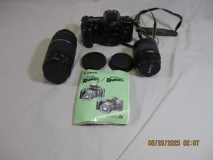 Canon EOS Rebel XS + 75-300mm and 35-80mm Lense + Manual - Picture 1 of 4