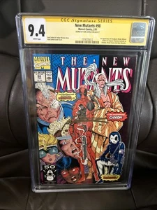 New Mutants 98 CGC 9.4 Signed Rob Liefeld 1st Appearance Deadpool 1991 wolverine - Picture 1 of 3