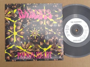 Ramones - Poison Heart - Chrysalis Records P/C 45 - Picture 1 of 2