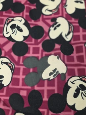 Lularoe NWT- DISNEY- OS- Mickey Mouse Purple and Maroon  - Image 1 of 4