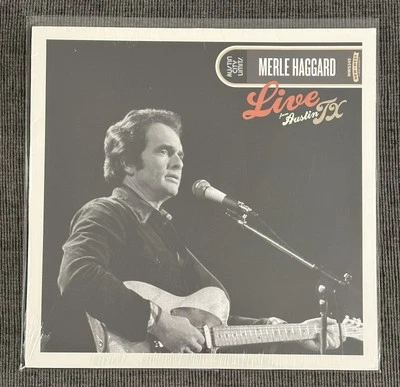 Merle Haggard ¨Live From Austin TX '78¨ Unknown Colored LP/Vinyl 2022 - Image 1 of 3