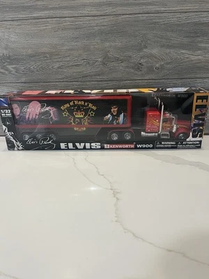 ELVIS PRESLEY KENWORTH W900 "KING OF ROCK & ROLL" TRACTOR TRAILER TRUCK 1:32 NEW - Image 1 of 4