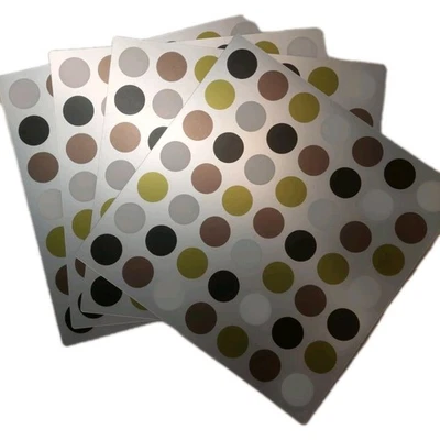 Manteles individuales IKEA NLEFC 701.517.12 lunares plata verde marrón blanco 14,5" Foto 1 de 4