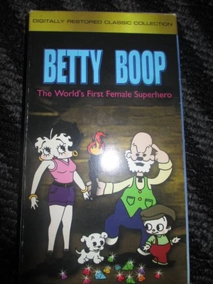 Betty Boop The Worlds First Female Superhero VHS GOOD TIMES 2004 - Image 1 of 3
