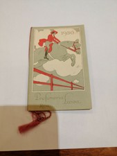 Calendarietto Barbiere Deco Futurista 1930 Profumeria Lanza Roma