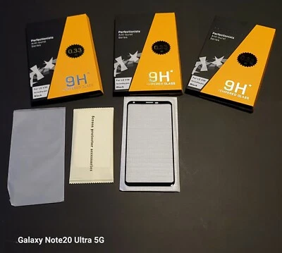 Paquete de 2 protectores de pantalla de vidrio templado premium para LG V30/V30+ Plus/V35 Foto 1 de 3