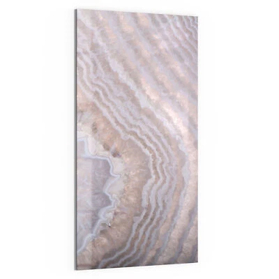 DEQORI Magnettafel Glas 'Helle Achatschicht' beschreibbar Whiteboard, v. Größen - Bild 1 von 4