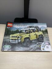 LEGO INSTRUCTIONS ONLY - TECHNIC LAND ROVER DEFENDER SET 42110 Manual