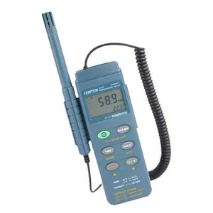 Center Temperature & Humidity Meter 313 & RS-232 Data Logger - Picture 1 of 6
