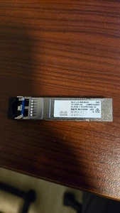 Cisco GLC-LX-SM-RGD 1000Base-LX SFP Transceiver Module Single Mode - No Returns - Afbeelding 1 van 1
