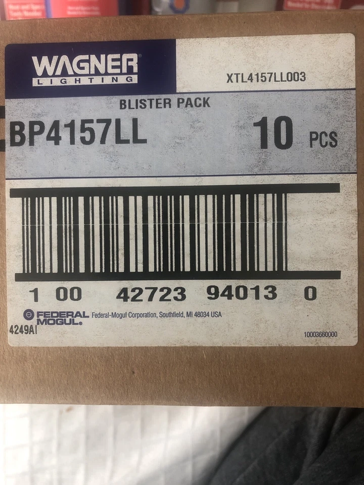 WAGNER BP4157LL WAGNER LIGHTING LAMPS  10 Pieces - Image 1 of 1