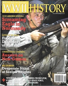 WWII History Sept.2010 101st Airborne Normandy Aussies New Guinea Fall of Berlin - Picture 1 of 12