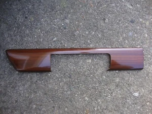 1986-1991 Mercedes W126 420SEL LEFT REAR Driver Zebrano wood trim Door Panel - Picture 1 of 4
